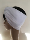 Big bow Crepe  Ear Warmer Headband, Headwrap, Hairband, Turban - ThandiWrap