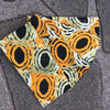 Headcloth - Print Batik - Black Eye Seaweed - ThandiWrap
