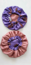 Double sided satin bonnet - Reversible - ThandiWrap